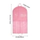 thumbnail image 3 of Funda para trajes de tela no tejida con bolsillo de malla: resistente a la suciedad y a la humedad, ideal para guardar ropa durante los viajes, como funda colgante para organizar el armario y, 3 of 6