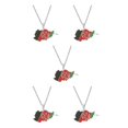 thumbnail image 3 of Baohd Afghan Flag Pendant Necklace Made Of Stainless Steel Reflect Heritage Not Easy Steel 5Set, 3 of 6