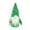 B, variant on St. Patrick's Day Gnome Decorations, Cute Gnomes with Sequin Hat, Green St. Patrick's Day Decor Gifts for Indoor Home Bedroom Table Decor, 3.15x6.3in