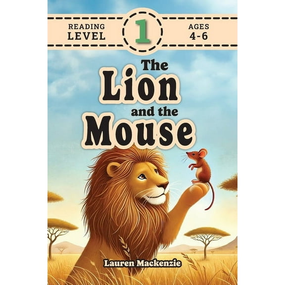 The Lion and the Mouse (Revive Readers, Level 1): An Aesop Fable, Reimagined with Fry Sight Words, (Paperback)