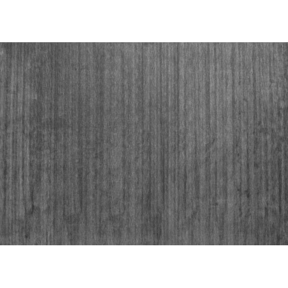 Ahgly Company Indoor Rectangle Abstract Gray Contemporary Area Rugs, 3' x 5'