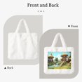 thumbnail image 2 of Salouo Cartoon Mushroom House for Plush Underarm Bag,Soft Tote Bag Ladies Fluffy Shoulder Bag Women Furry Tote Bag Plush Handbag for Autumn and Winter, 2 of 7