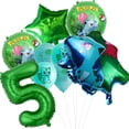 thumbnail image 4 of Globos de fiesta de cumpleaños de Pokémon, ramo de juguetes, decoraciones de Pikachu, Globos número 1er y segundo de 32 pulgadas, Globos para niños y niñas, Baby Shower, 4 of 5