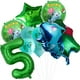 thumbnail image 4 of Globos de fiesta de cumpleaños de Pokémon, ramo de juguetes, decoraciones de Pikachu, Globos número 1er y segundo de 32 pulgadas, Globos para niños y niñas, Baby Shower, 4 of 5