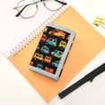 thumbnail image 7 of JIALIOU Nylon Trifold Card Wallet with ID Window Zipper Pocket for Men Women Teen Fire Trucks, 7 of 7