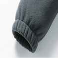 thumbnail image 4 of Puntoco Chaqueta De Piel De Cordero Con Cremallera Y Bolsillos De Color Liso Para Hombre, 4 of 5