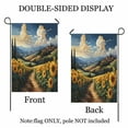 thumbnail image 2 of Summer Sunflower Flower Decorative Garden Flag, Outside Decorations, Summer Fall Autumn Farmhouse Outdoor Small Home Decor Double Sided 12 x 18, 2 of 5