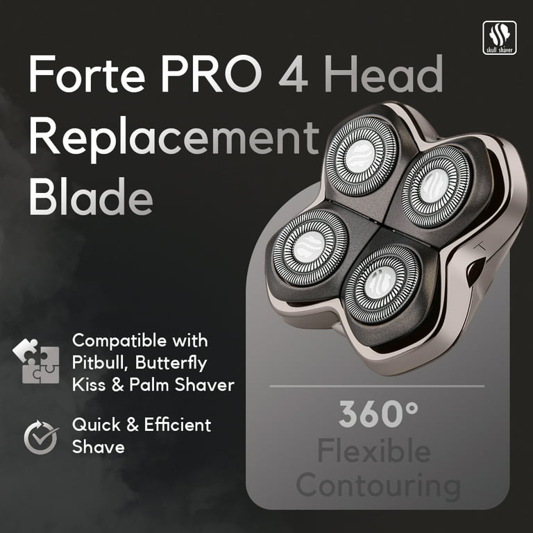 Skull Shaver Forte PRO 4 Head Replacement Blade - Bald Razor