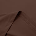 thumbnail image 3 of HLKJKLS Long Sleeve Shirts For Women Solid Crew Neck Long Sleeve Slim Fit Finger Button Tee Polyester Cotton Blend Brown S-L, 3 of 6