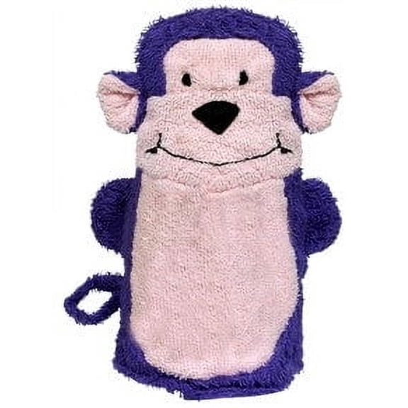 Plantlife Monkey Ramie Bath Scrubby – Handmade with Soft Cotton and Natural Fibers