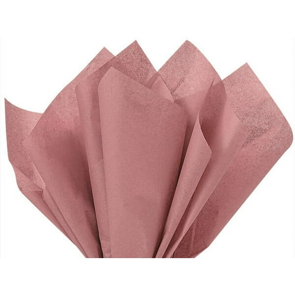 480 Pack, Rose Gold Color Tissue Paper 15 x 20" Sheet Pack for Holiday Use and Decoration, Made In USA