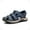 DARK BLUE, variant on Men's Closed-Toe Water Hiking Sandals with Quick-Dry Mesh and Arch Support