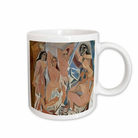 

3dRose Les Demoiselles dAvigon by Pablo Picasso Ceramic Mug 15-ounce