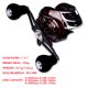 thumbnail image 4 of Carrete Baitcasting 18 + 1 BB Ball Bearing 7.1: 1 Carrete de pesca portátil Carrete de pesca Baitcas PROBEROS Carrete Baitcasting, 4 of 7