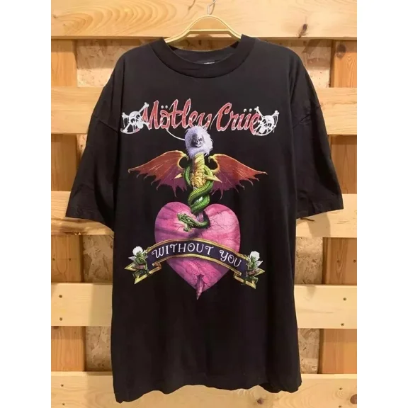Motley Crue Without You Dr.Feelgood Concert Unisex T-shirt