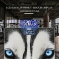 thumbnail image 3 of Bathroom Scale, Highly Accurate Digital Body Scale,Precisely Measures Weight up to 400 lbs-The Black And White Dog, 3 of 4
