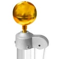 thumbnail image 5 of Anley 3" Flagpole Ball Topper Ornament Gold Top Replacement - Fit Standard USA Flag Poles, Pulley Truck & Solar Lights, 5 of 7