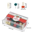 thumbnail image 3 of Christmas Themed Push Pins Metal Binder Clip Paper Clamp Cork Notice Board Pin, 3 of 10