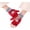 Christmas Deer, variant on Kids Teens Winter Gloves Warm Mittens Flip Half & Full Finger Christmas Convertible Mittens with Thumb Flap for Boys Girls