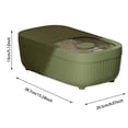thumbnail image 3 of zhangmingg Airtight Dry Food Storage Container with Dispenser for Rice Cereals and Pet Food, 3 of 4