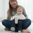 thumbnail image 7 of Dr. Brown's Anti-Colic Options+ Narrow Sippy Bottle Starter Kit, 8oz/250ml, Green, BPA Free, 6m+, 7 of 7
