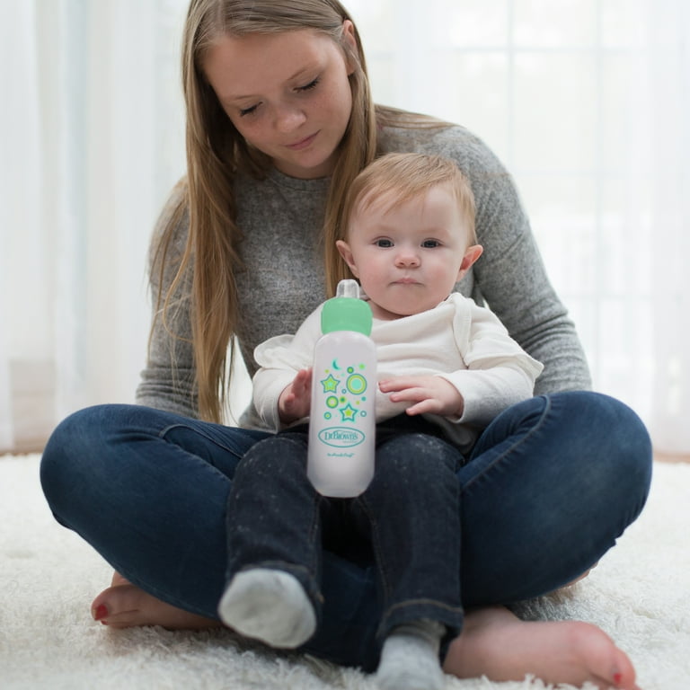 Dr. Brown's Anti-Colic Options+ Sippy Bottle Kit, 8oz, Green photo 6