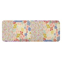 Pioneer Flower Floral Print Pattern Kitchen Rug Mat,Kitchen Runner Rugs Non Skid Washable,Decorative Kitchen Floor Mats for Kitchen,Sink,Laundry,17"x47.2"