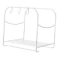 thumbnail image 4 of Soporte de almacenamiento para lavabo, estante de baño, para el hogar, de pie, práctico y ahorrador Blanco, 4 of 9