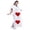 Red, variant on Toilet Paper Roll Costume, Funny Rolling Paper Costume Halloween Fancy Dress Up Adults Toilet Paper Roll Cosplay Costume Halloween Carnival Party Role-Playing Costume, Pink One Size