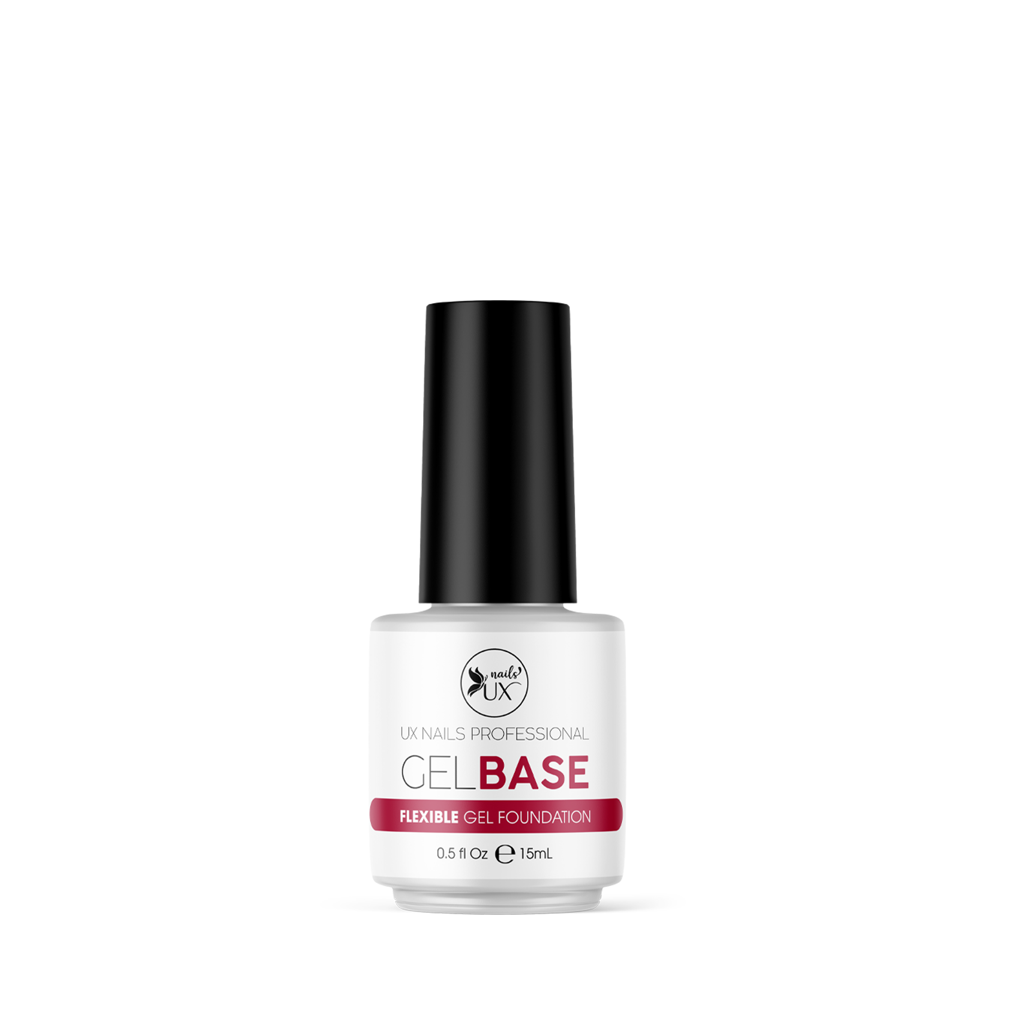 UX Nails Gel Base Coat Flexible Growing Weak Nails For Gel Manicure 0.5