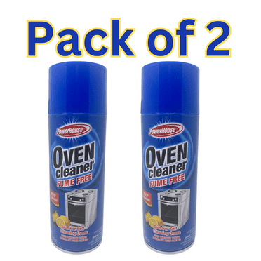 PowerHouse Oven Cleaner Fume Free, Deep Cleaning Spray, 10 oz. Pack of 2
