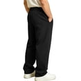thumbnail image 5 of Miqool Boys Baggy Sweatpants Fleece Elastic Waist Drawstring Casual Wide Leg Pants with Pockets for Workout Athletic, 5 of 8