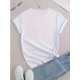 thumbnail image 2 of Medium Stretch Polyester Blend Women's Casual Jesus Calling Graphic T-Shirt with Crew Neck for All Season Comfort Wear, 2 of 6