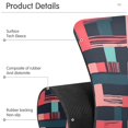 thumbnail image 4 of Yayeee Faucet Mat for Kitchen Sink 14.7" Diatomite Long Splash Guard Pad, Pink Geometric, 4 of 7