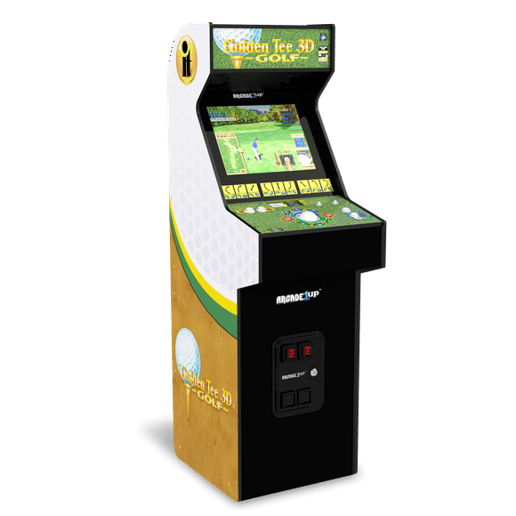 Arcade1Up Golden Tee 3D 35th Anniversary Deluxe Arcade Machine
