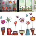 thumbnail image 4 of Cute cartoon wall sticker decal window glass wall decoration, 4 of 4