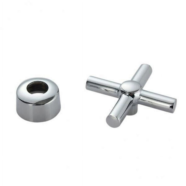 yuksok 3x Replacement Double Cartridge Basin Faucet Tap Handle Hand Wheel Knobs 3 Pcs