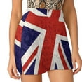thumbnail image 4 of Flying Union Jack Women's skirt Summer Clothes 2024 Kpop Style Trouser Skirt With Pocket Union Jack British Uk Flag Red, 4 of 7