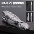 thumbnail image 2 of Nails Cutter Fingernail and Toenail Cutter Cutter Thick Nails Trimmer Stainless Steel for Manicure Splash Prevention, 2 of 8