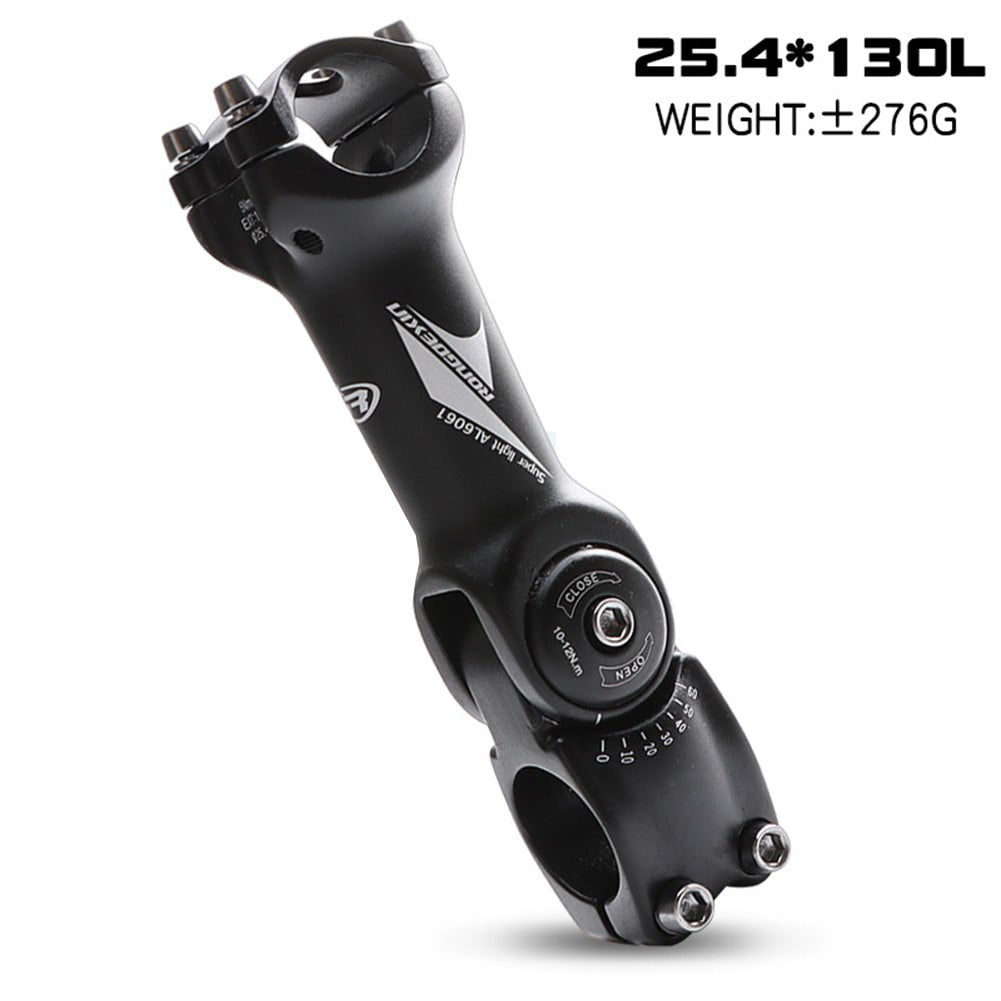 25.4/31.8mm Mountain Road Bike Stem Riser Adjustable MTB Bicycle Handlebar 2019