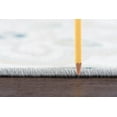 thumbnail image 4 of Transitional 2x8 Area Rug (2'3'' x 7'6'') Floral Cream, Gold Indoor Runner Easy to Clean, 4 of 7