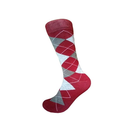 

Junior Ring Bear Boy s Argyle Plaid Scottish Tartan Socks In Burgundy(Wine/Maroon/Claret/Sangria) with Heather Gray and Light Gray Color