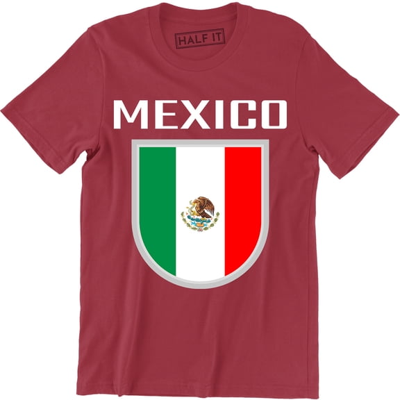 Mexico Flag Fashion Country Souvenir Gift Pride logo Women's Tee Shirt