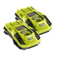 thumbnail image 2 of Ryobi 18 Volt P117 2 Pack Dual-Chemistry Battery Charger # 140185011-2PK, 2 of 3
