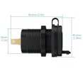 thumbnail image 4 of Mistaha Chargeur de Voiture USB Type-C Étanche à Double Port avec DEL Bleue - ZH-1786B1, 4 of 6
