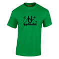thumbnail image 2 of Respect My Tshirt - Ophiuchus Zodiac Sign Graphic T-Shirt, Astrology Symbol Design, Crew Neck, Green, 2X, 2 of 5
