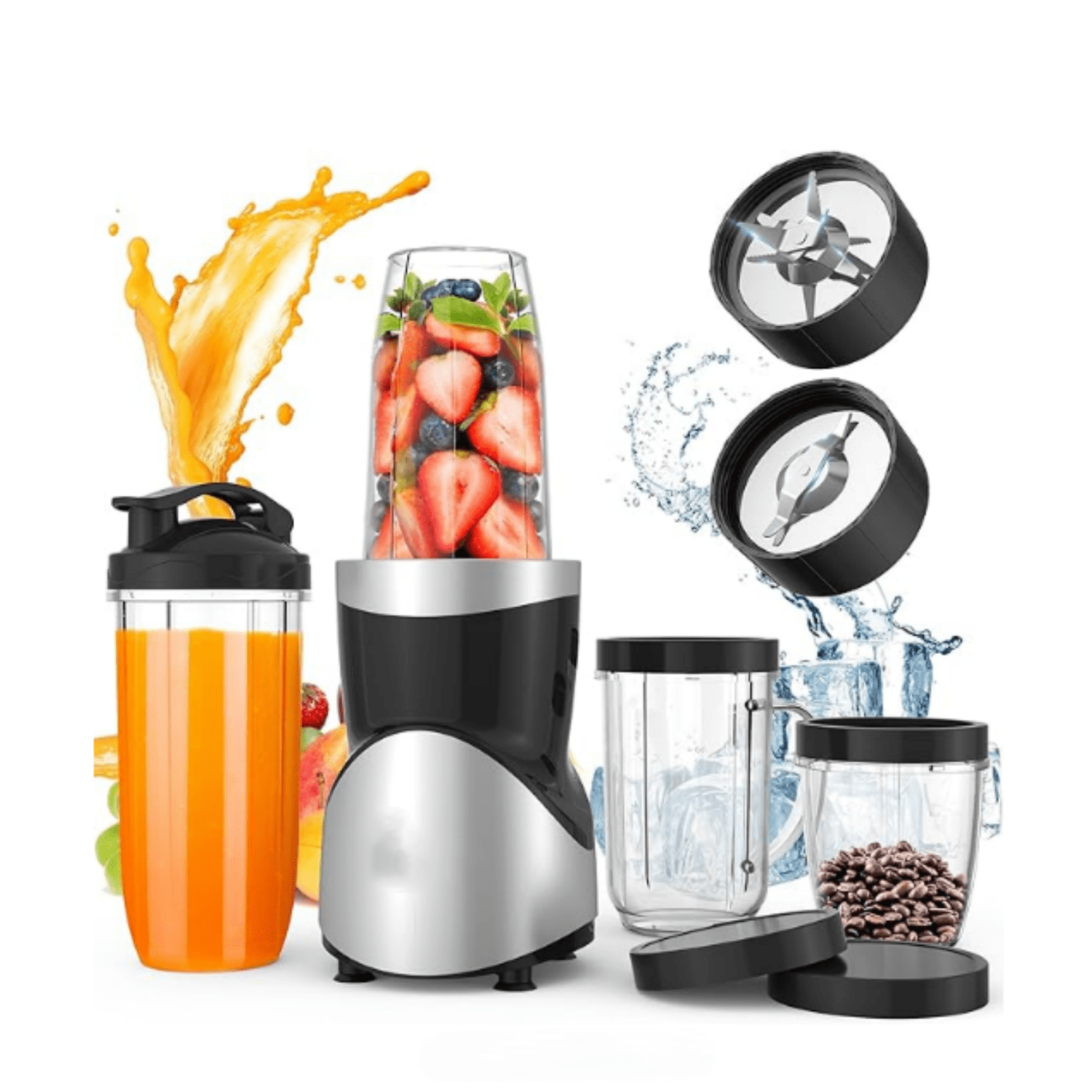 ZWILLING Enfinigy Personal Blender, 20-oz., Silver, High