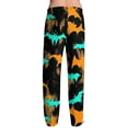 thumbnail image 5 of Trgacdwlo Halloween Pajama Pants Mens Cute Pumpkin Graphics Pj Pants Men Elastic Waist Drawstring Fall Winter Lounge Pants for Men, 5 of 7