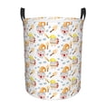 thumbnail image 6 of Lsque Cute Gnome Summer pattern Laundry Hamper Basket, Tall Woven Rope Hamper Basket for Clothes, Lightweight Storage Basket, Collapsible Waterproof-Small, 6 of 8