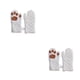 thumbnail image 2 of Billuyoard De guantes para hornear con forma de pata, manopla aislante para horno, manoplas antideslizantes para cocina, suministros ligeros para Gris 2piezas, 2 of 6